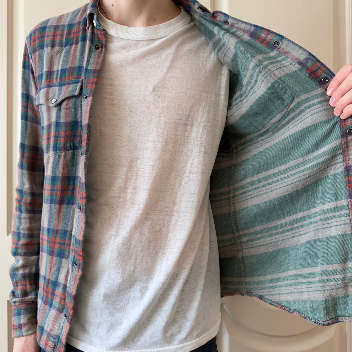 Balmain F/W 2011 Decarnin Western Flannel Shirt