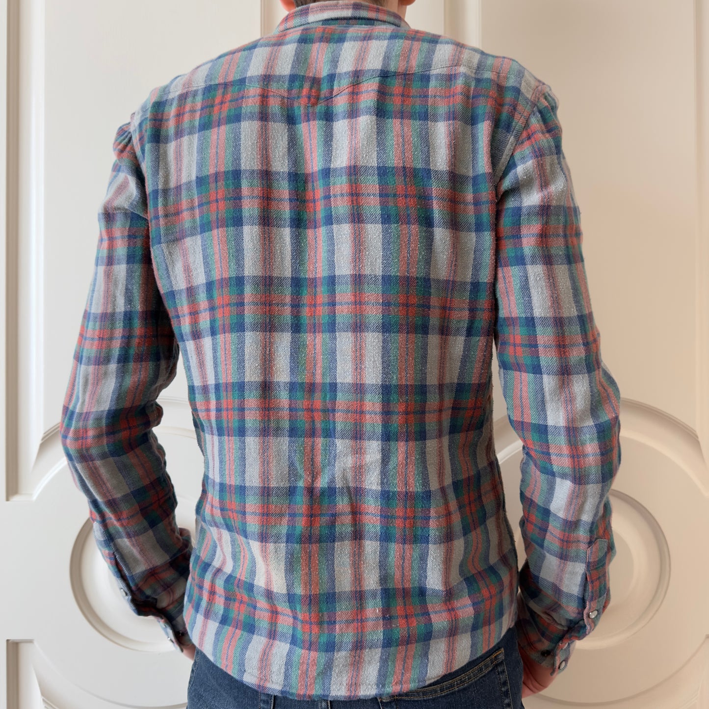 Balmain F/W 2011 Decarnin Western Flannel Shirt