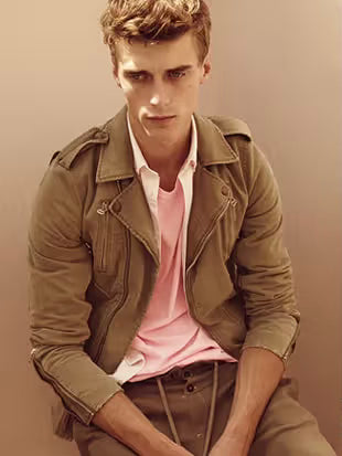 Balmain S/S 2010 Decarnin Pink Distressed Cotton T-Shirt