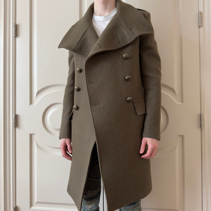 Balmain x H&M 2015 Double-Breasted Military Wool Coat
