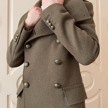 Balmain x H&M 2015 Double-Breasted Military Wool Coat