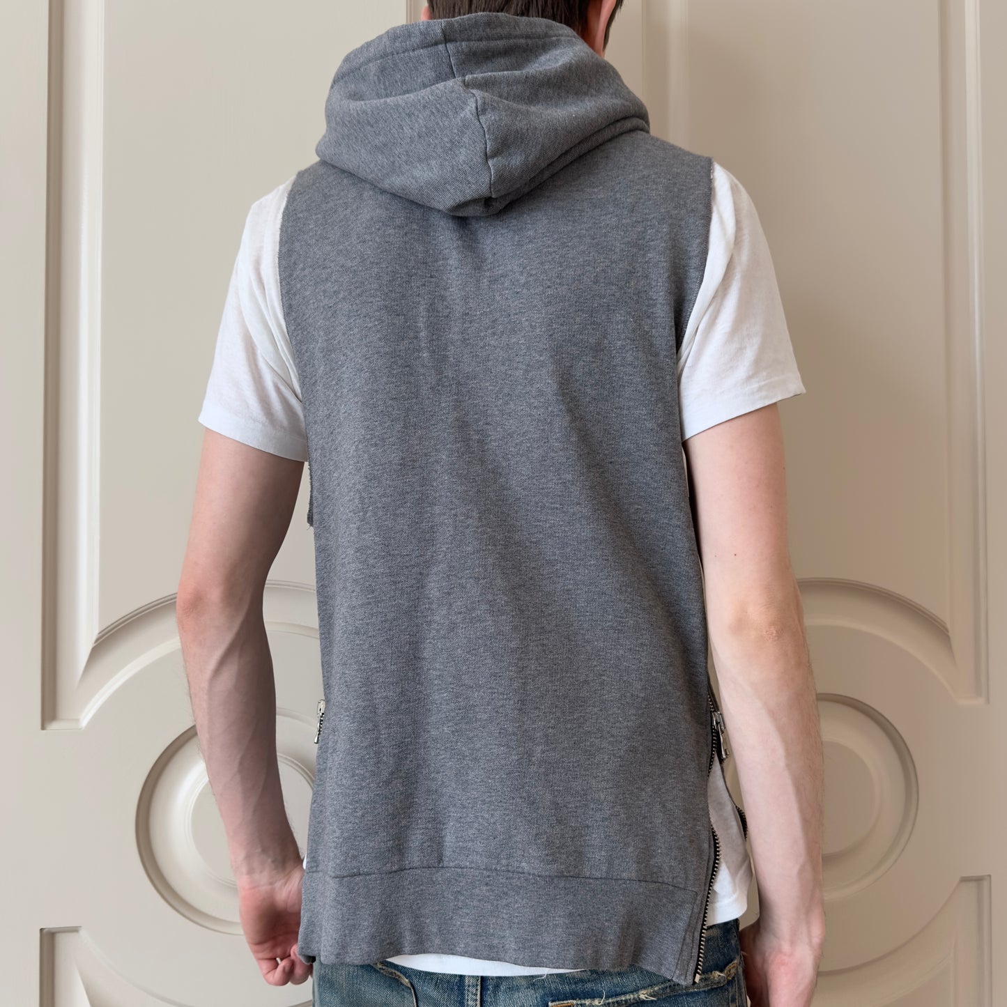 Balmain F/W 2011 Decarnin Sleeveless Hoodie