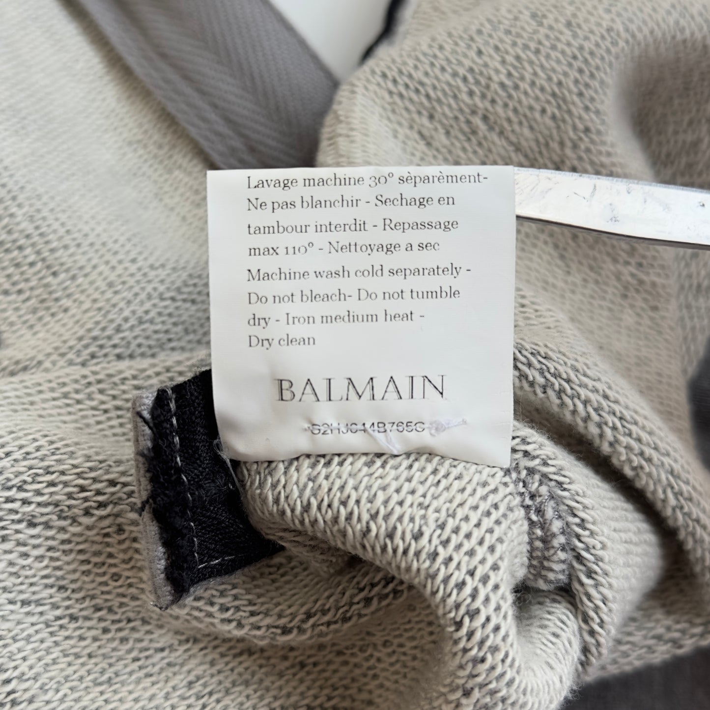Balmain F/W 2011 Decarnin Sleeveless Hoodie