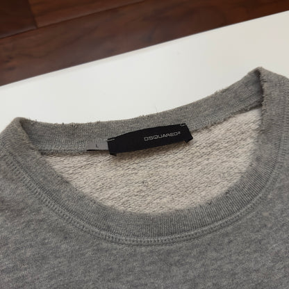 Dsquared2 F/W 2002 Hybrid Wool Sleeve Sweater