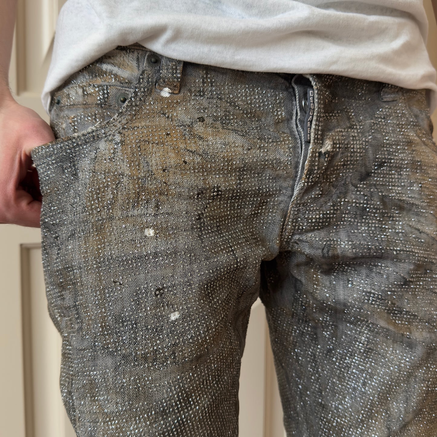Dsquared2 F/W 2010 Glitter Crystal Jeans
