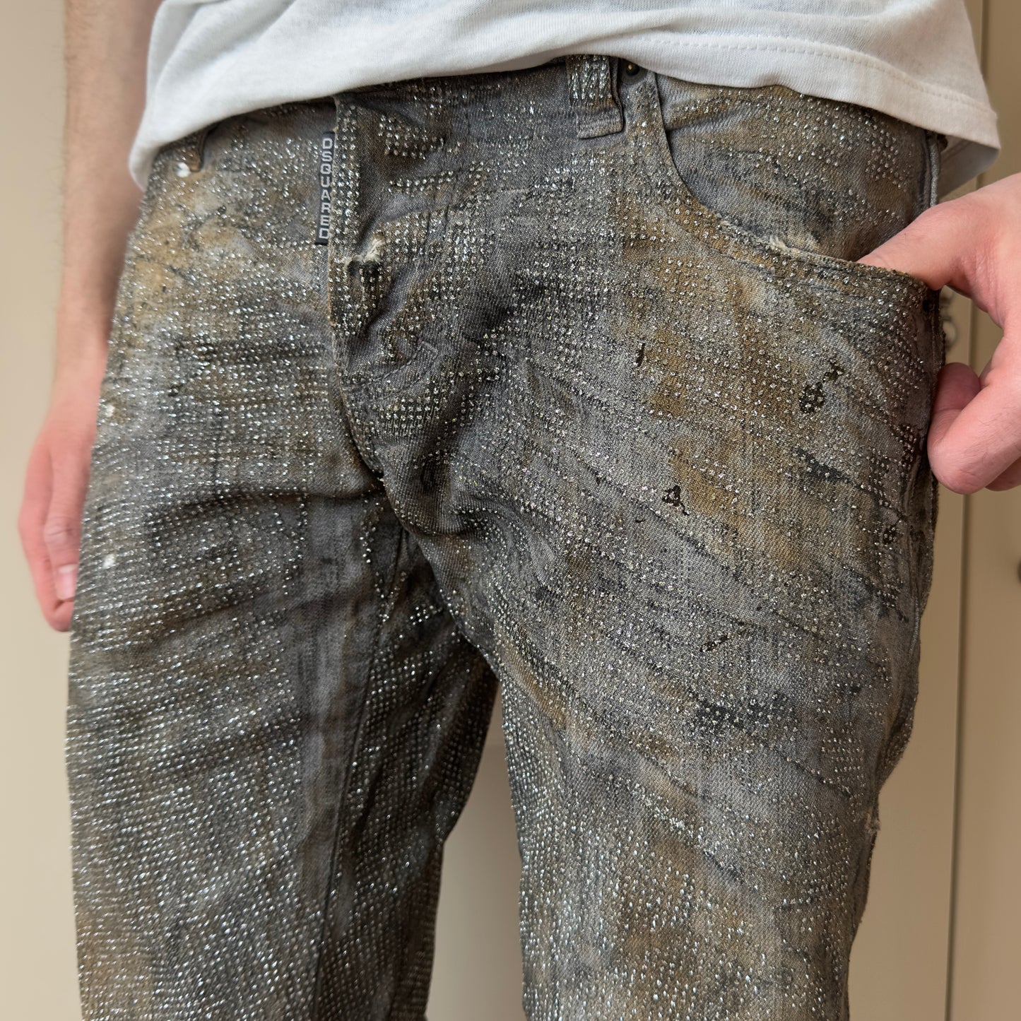 Dsquared2 F/W 2010 Glitter Crystal Jeans