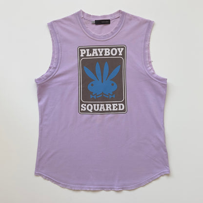 Dsquared2 F/W 2003 ‘Playboy’ Sleeveless T-shirt
