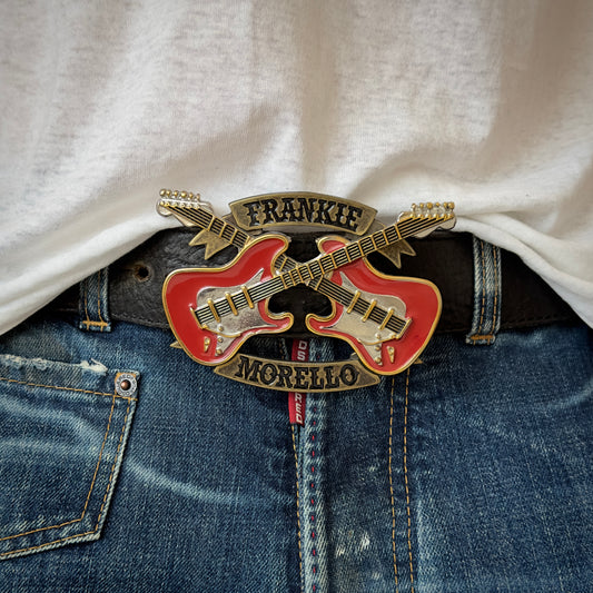 Frankie Morello 2000s Guitar Belt Buckle