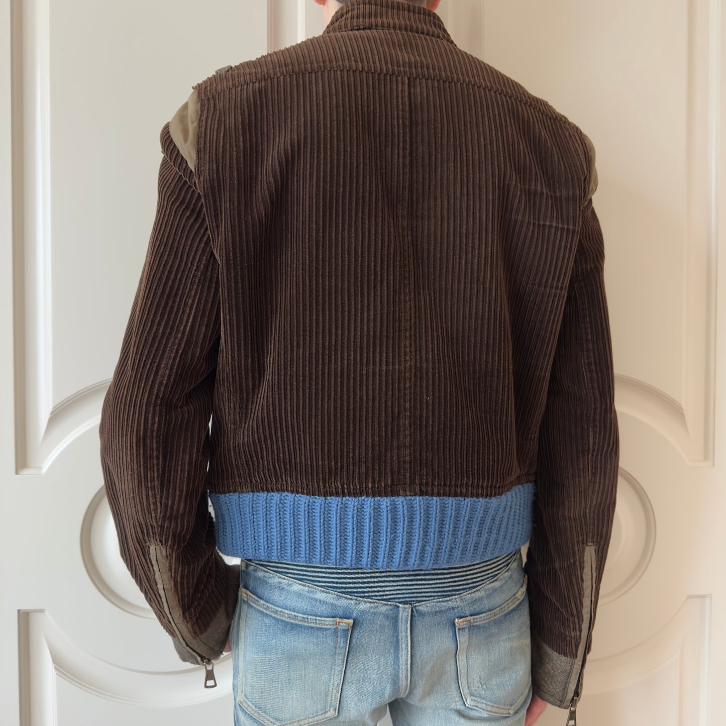 Dsquared2 F/W 2002 Corduroy Biker Jacket