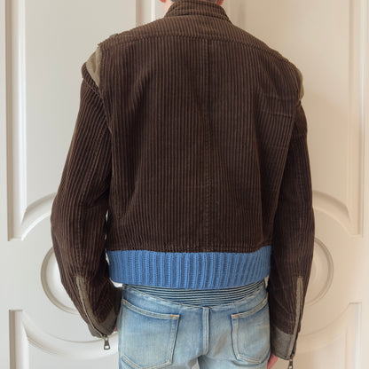 Dsquared2 F/W 2002 Corduroy Biker Jacket