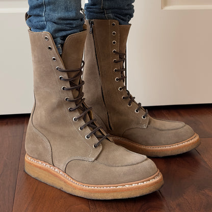 Balmain F/W 2011 Decarnin Suede Ranger Boots