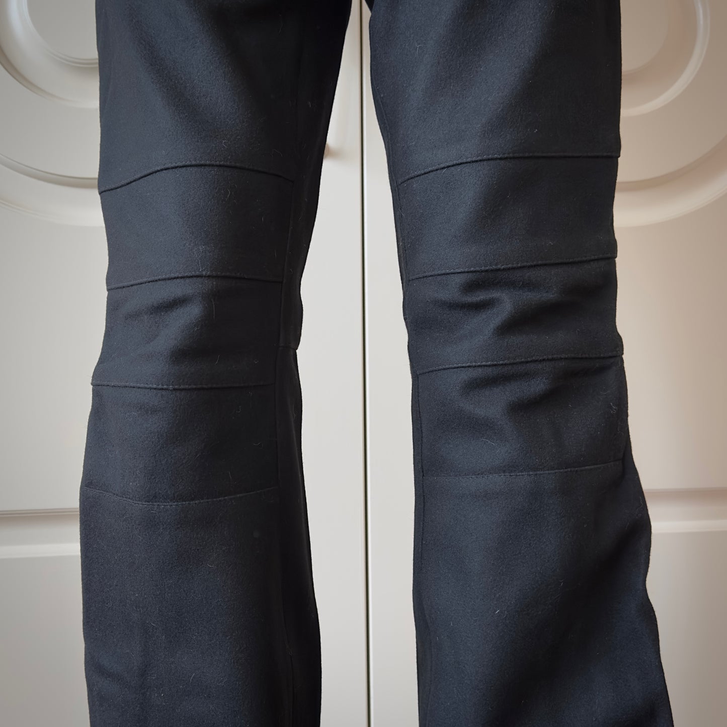 Dsquared2 A/W 2000 Wool Cashmere Flared Biker Pants