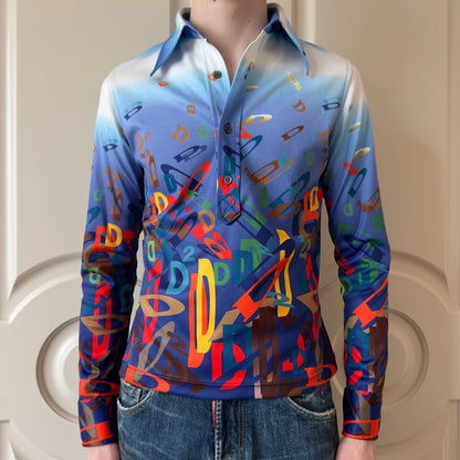 Dsquared2 S/S 1997 ‘Early Web Design’ Printed Button-Up Shirt