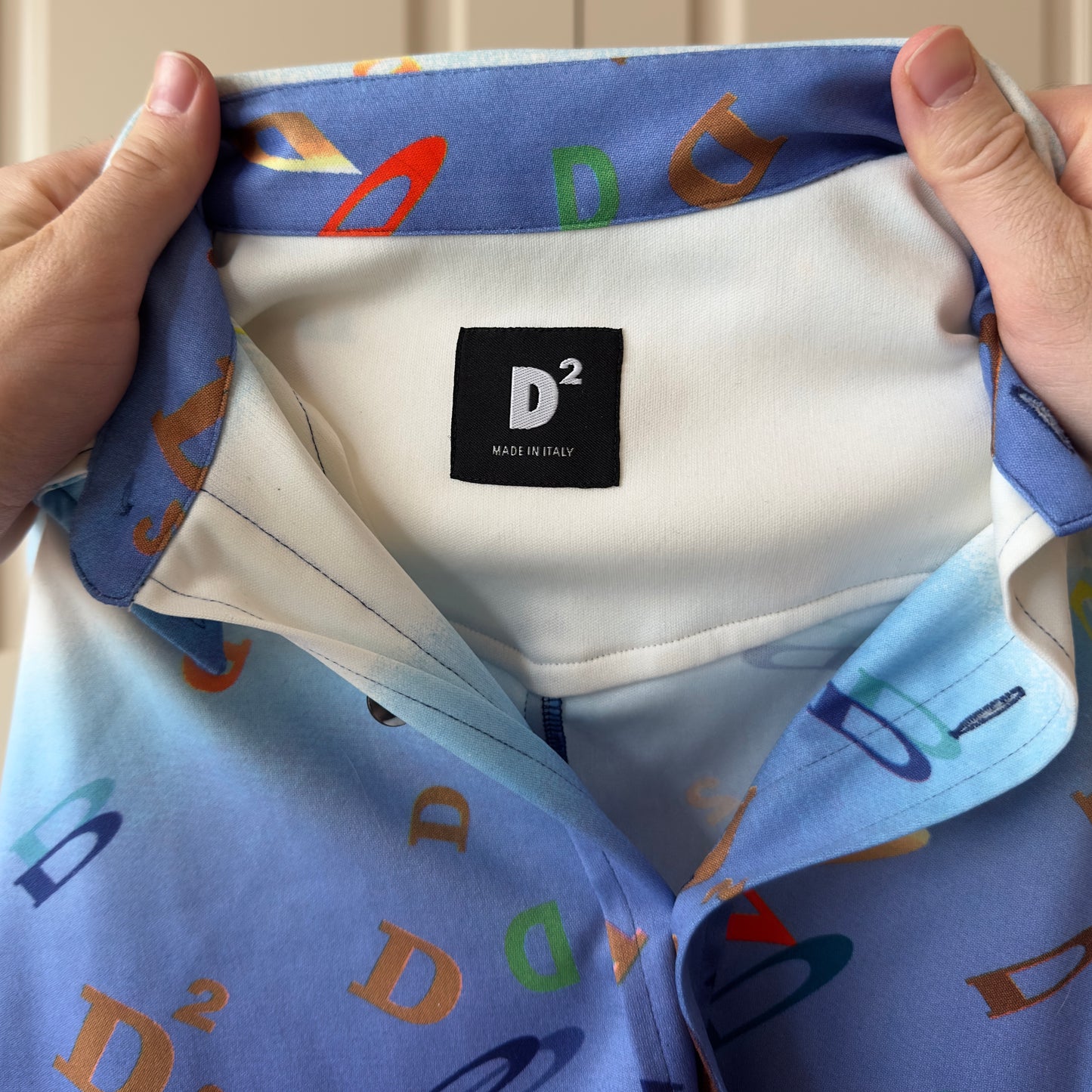 Dsquared2 S/S 1997 ‘Early Web Design’ Printed Button-Up Shirt