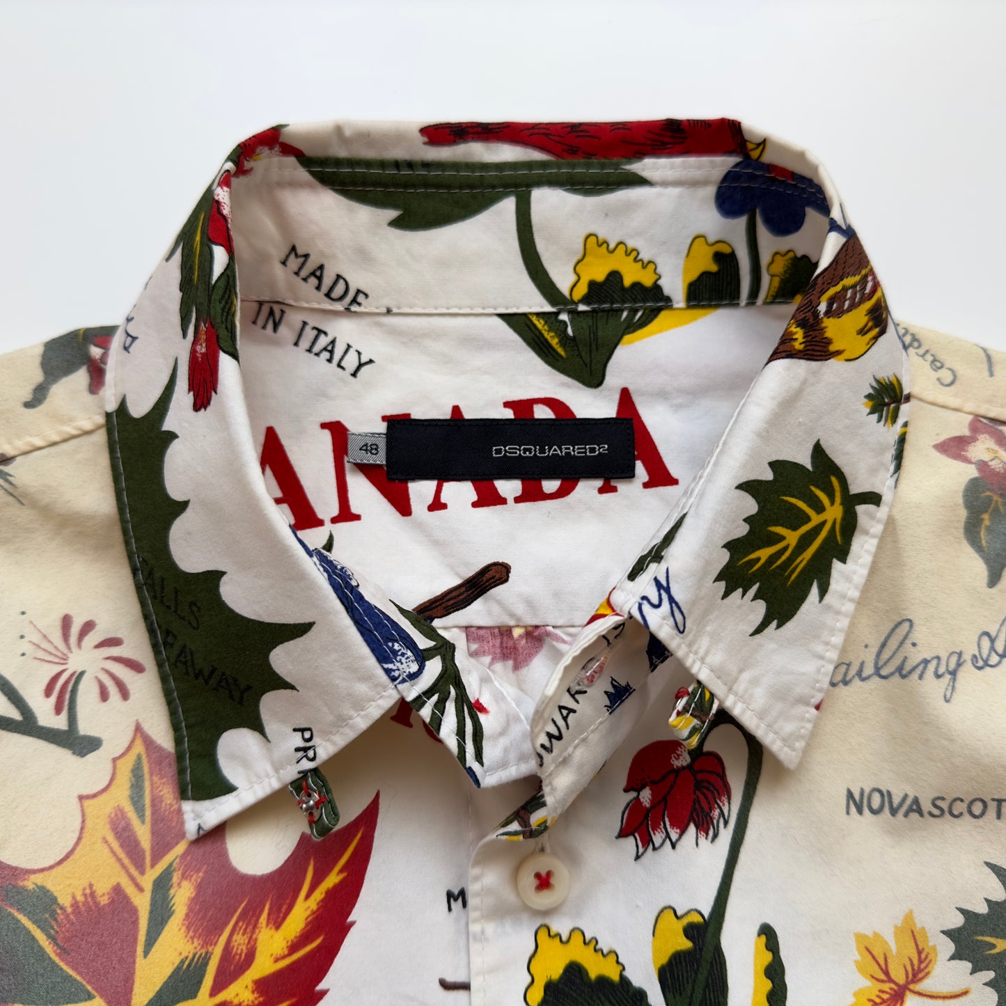 Dsquared2 F/W 2005 'Snow Birds' Button-up Shirt