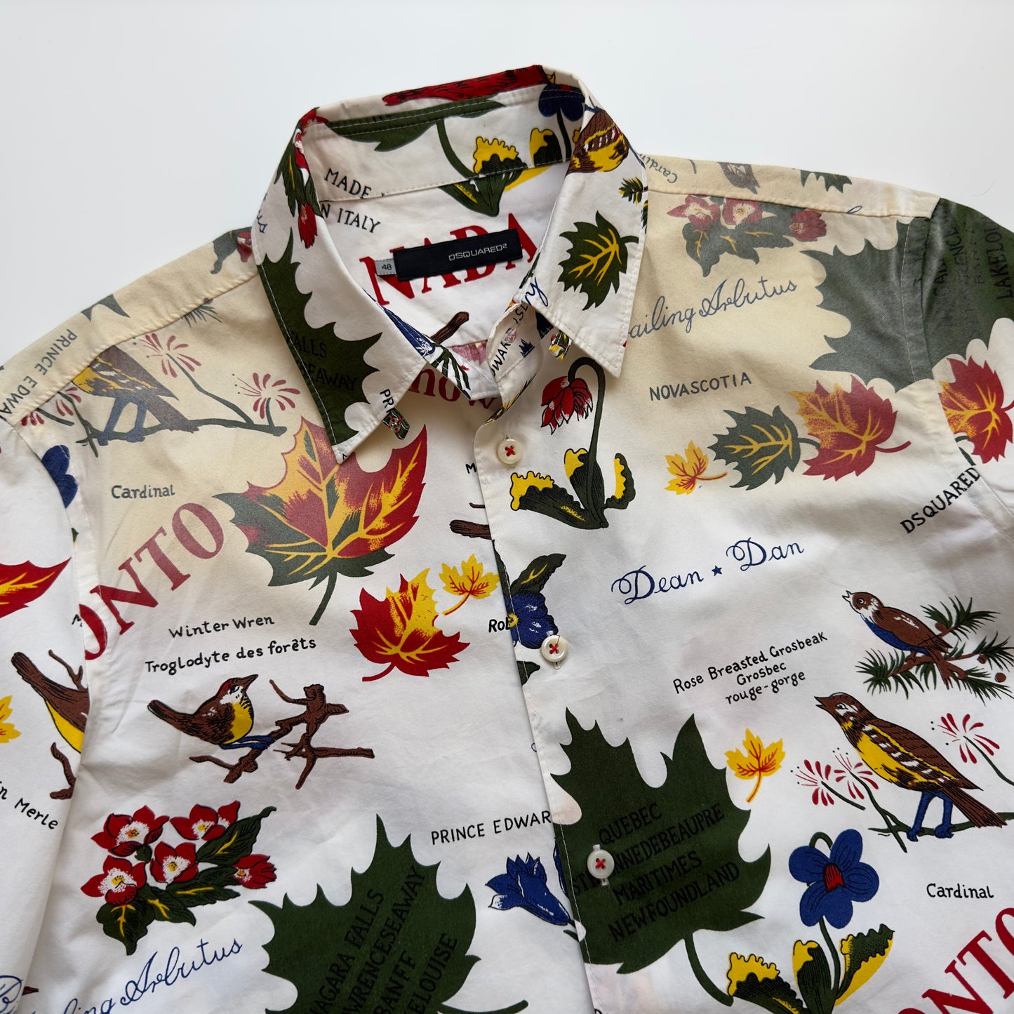 Dsquared2 F/W 2005 'Snow Birds' Button-up Shirt