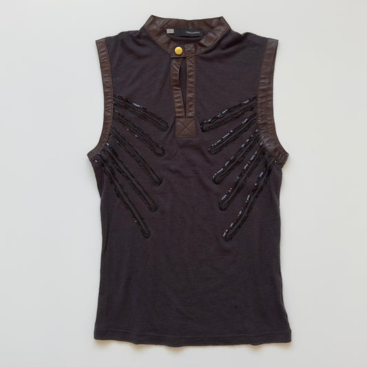 Dsquared2 F/W 2003 Wool Sequin Vest