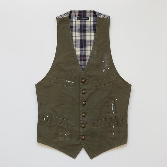 Dsquared2 F/W 2011 Distressed Hybrid Vest