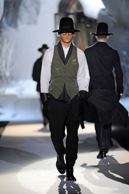 Dsquared2 F/W 2011 Distressed Hybrid Vest