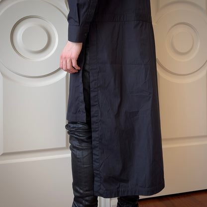 Givenchy S/S 2013 Tisci-Era Elongated Black Dress Shirt
