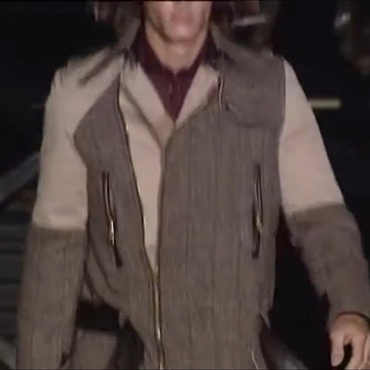 Dsquared2 F/W 2001–02 Harris Tweed Biker Jacket
