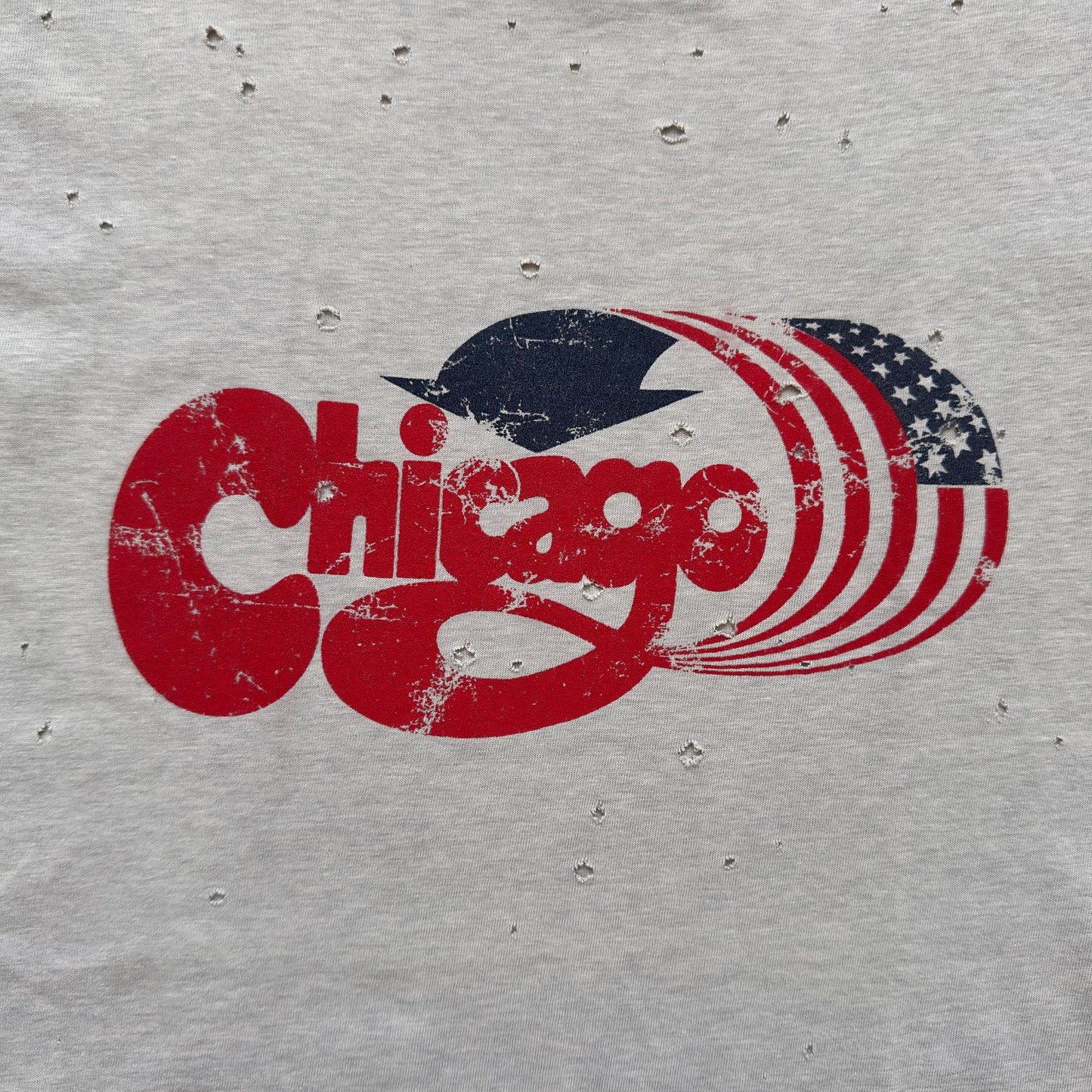 Dsquared2 F/W 2002 Chicago Distressed T-Shirt