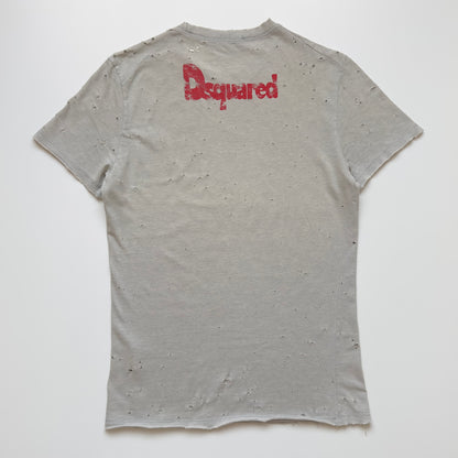 Dsquared2 F/W 2002 Chicago Distressed T-Shirt