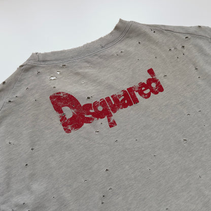 Dsquared2 F/W 2002 Chicago Distressed T-Shirt