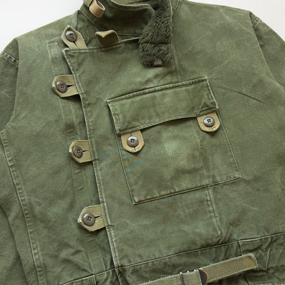 Vintage 1962 Swedish Army Motorcycle Jacket