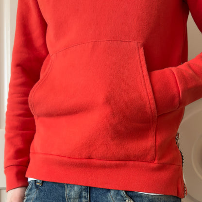 Balmain 2013 Orange Side-Zip Hoodie