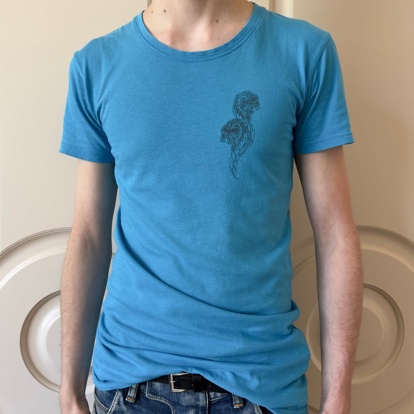 Balmain S/S 2013 Lion Blue T-Shirt