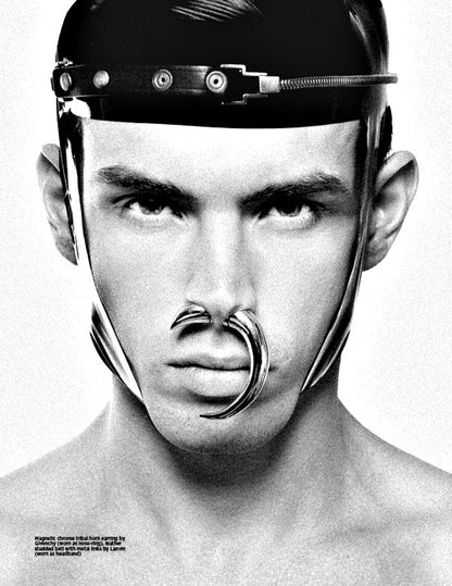 Givenchy S/S 2012 Riccardo Tisci Magnetic Horn Earring