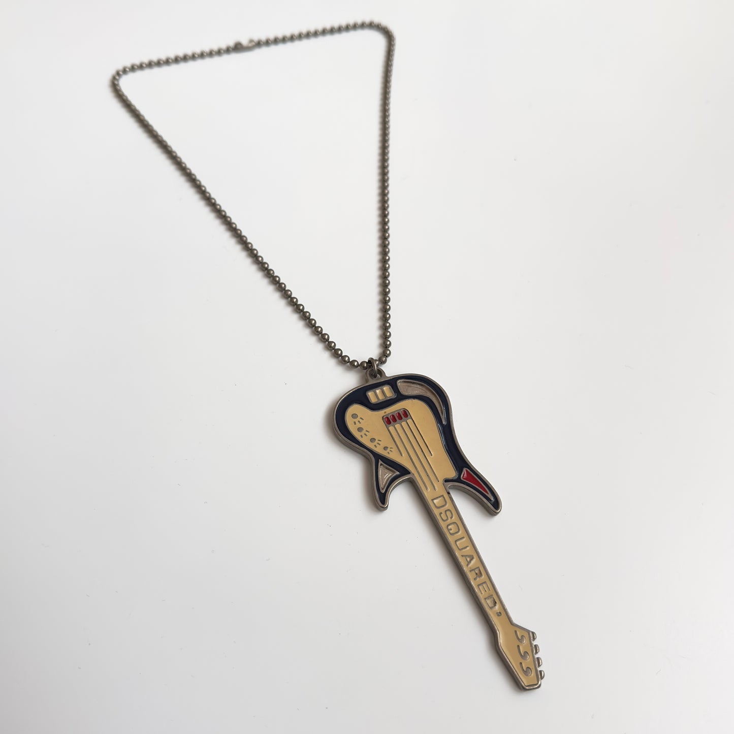 Dsquared2 F/W 2001 Guitar Pendant Necklace