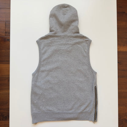 Balmain A/W 2010 Decarnin Distressed Sleeveless Hoodie