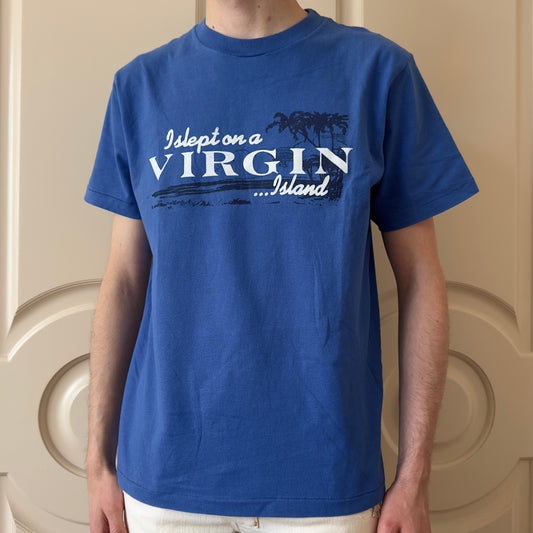 Abercrombie & Fitch “I Slept on a Virgin Island” T-Shirt (2000s)
