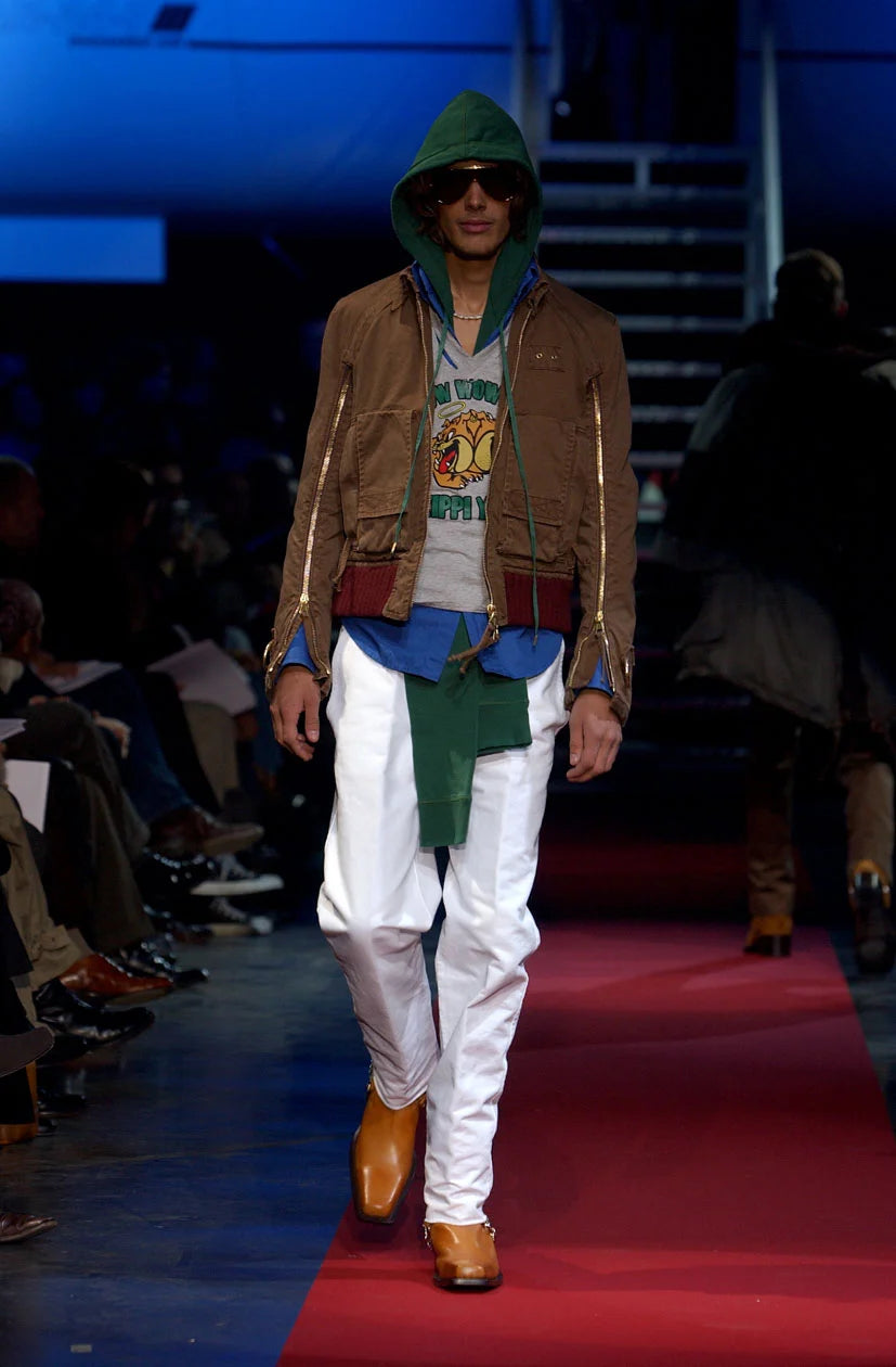 Dsquared2 F/W 2003 “Yippi Yay Dog” Long Sleeve Shirt