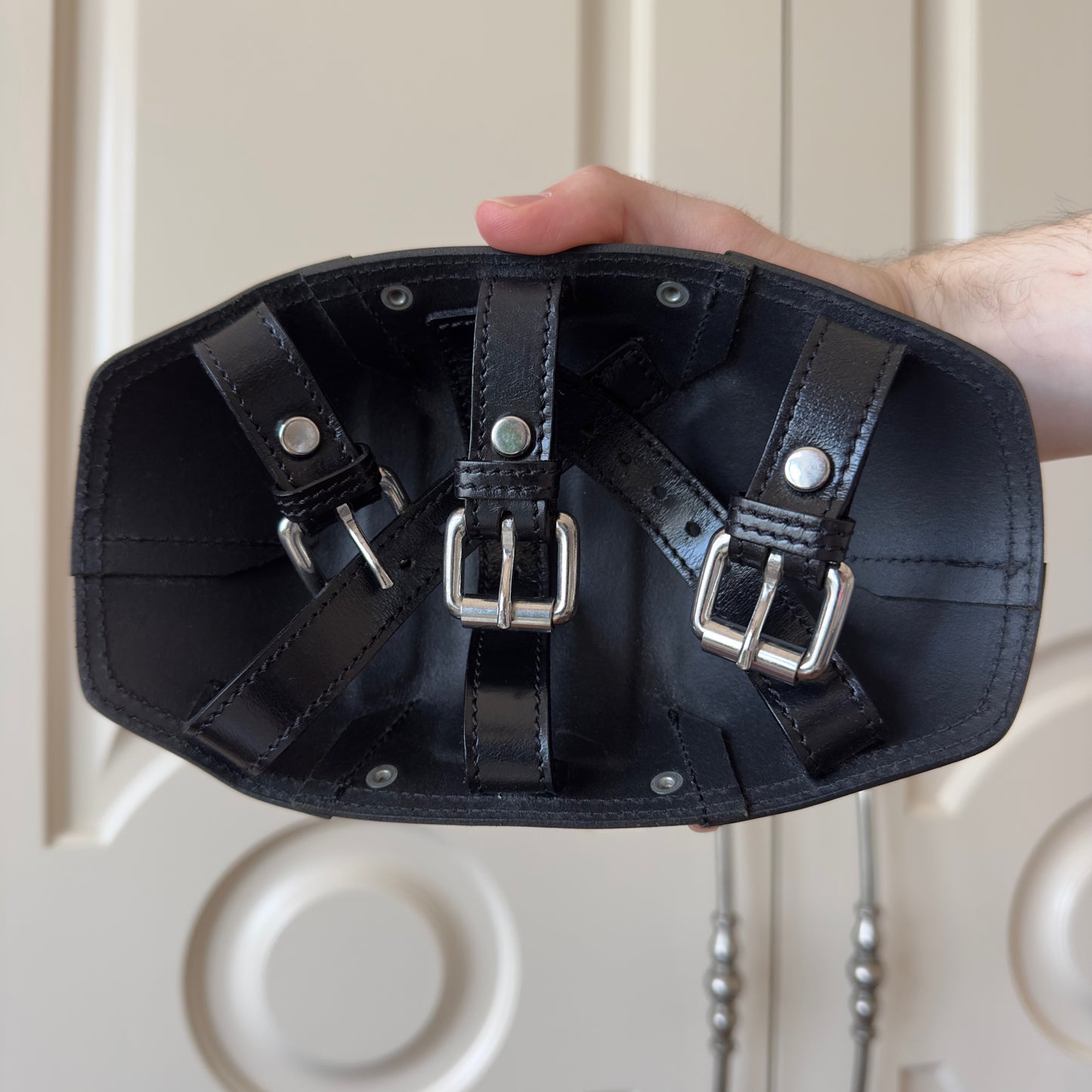Dsquared2 F/W 1999 Leather Studded Elbow Pad