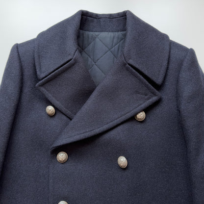 Balmain Homme F/W 2012 Double-Breasted Wool Pea Coat