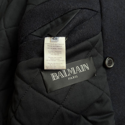 Balmain Homme F/W 2012 Double-Breasted Wool Pea Coat