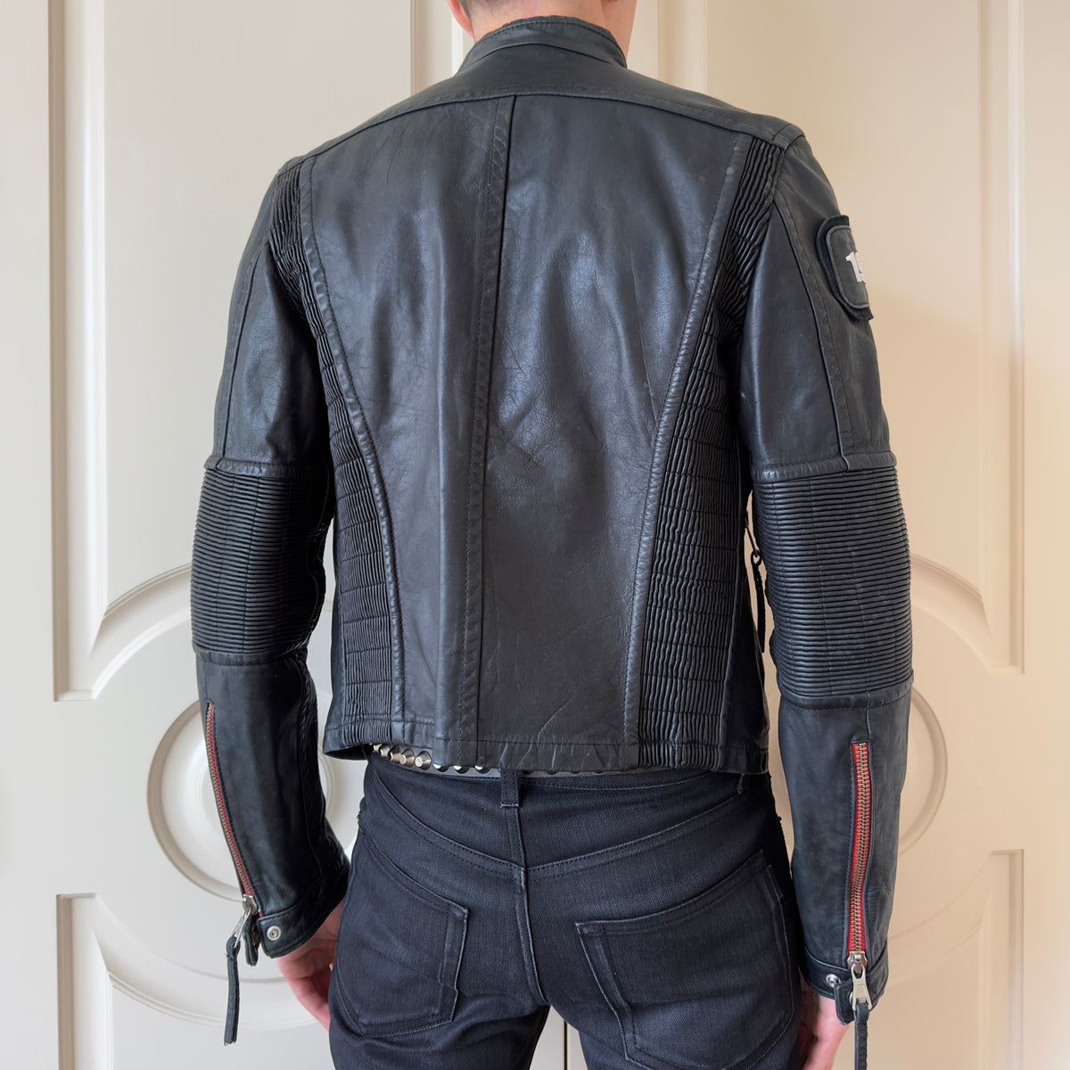Dsquared2 S/S 2004 “1964” Leather Biker Jacket
