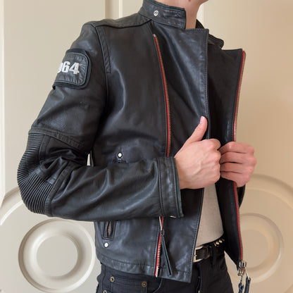 Dsquared2 S/S 2004 “1964” Leather Biker Jacket