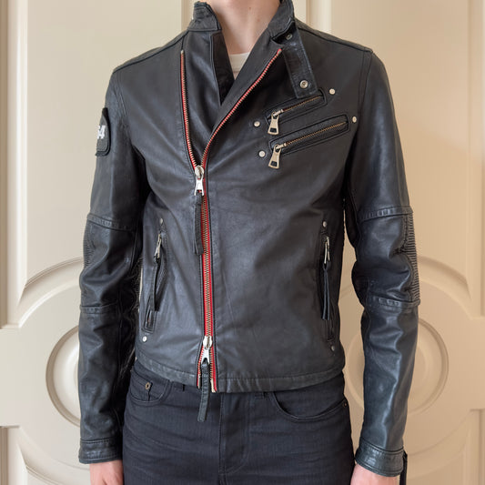 Dsquared2 S/S 2004 “1964” Leather Biker Jacket