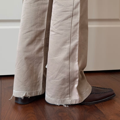 Dsquared2 F/W 2000–01 Flared Belted Khaki Pants