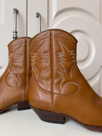 Saint Laurent Paris S/S 2015 'Psych Rock' Western Santiag Boots