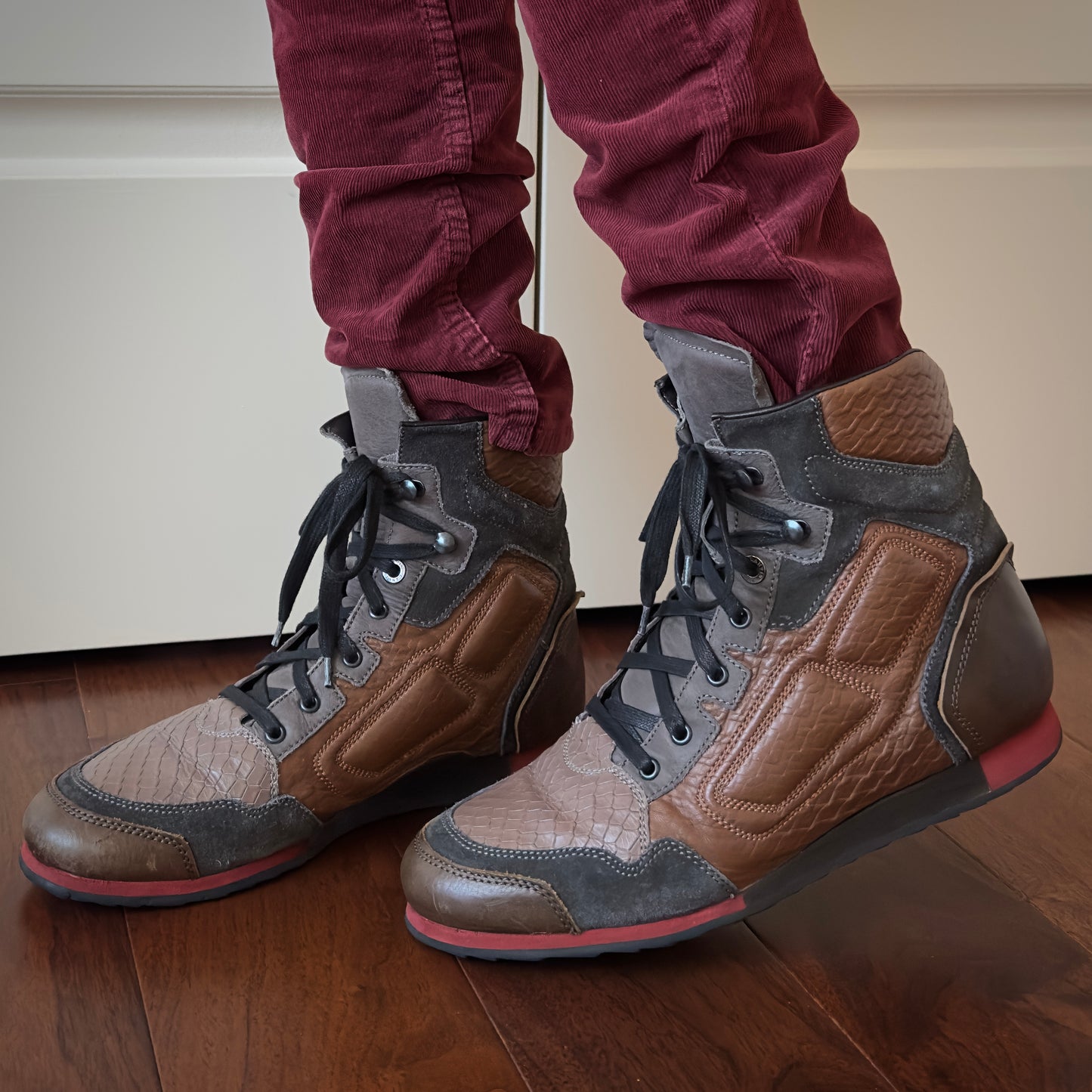 Lanvin A/W 2012 Neo Trainer High-Top Sneaker Boots