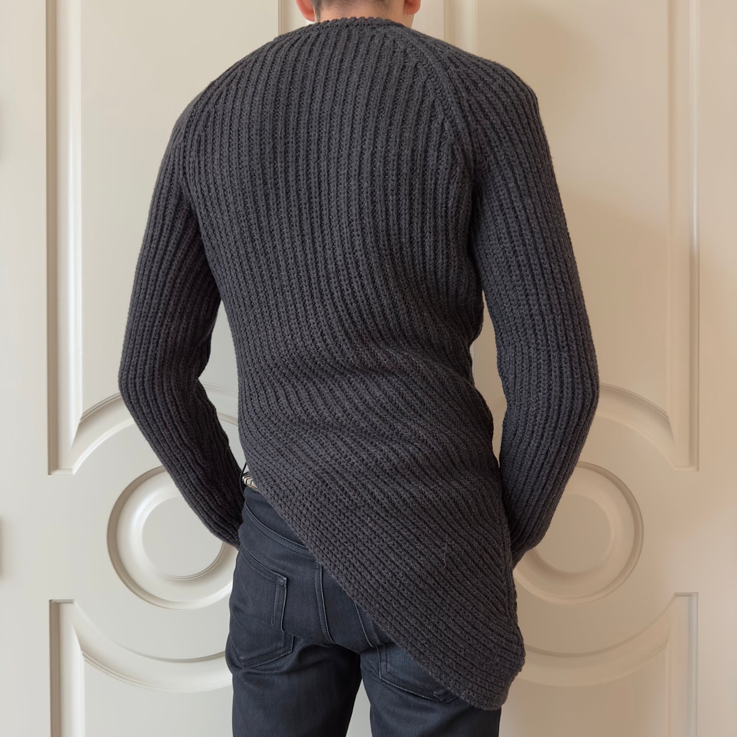 Lanvin F/W 2011 Asymmetrical Alpaca Wool Sweater