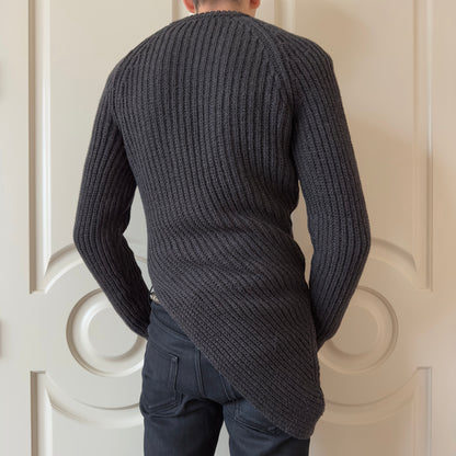Lanvin F/W 2011 Asymmetrical Alpaca Wool Sweater