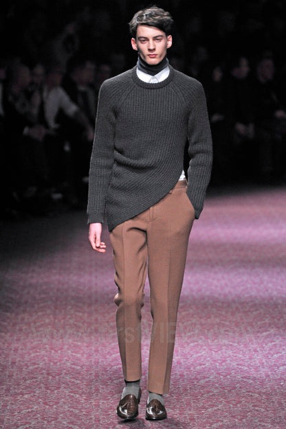 Lanvin F/W 2011 Asymmetrical Alpaca Wool Sweater