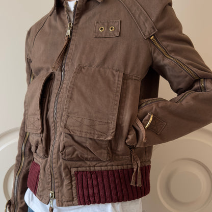 Dsquared2 F/W 2003 Arm Full-Zipper Jacket