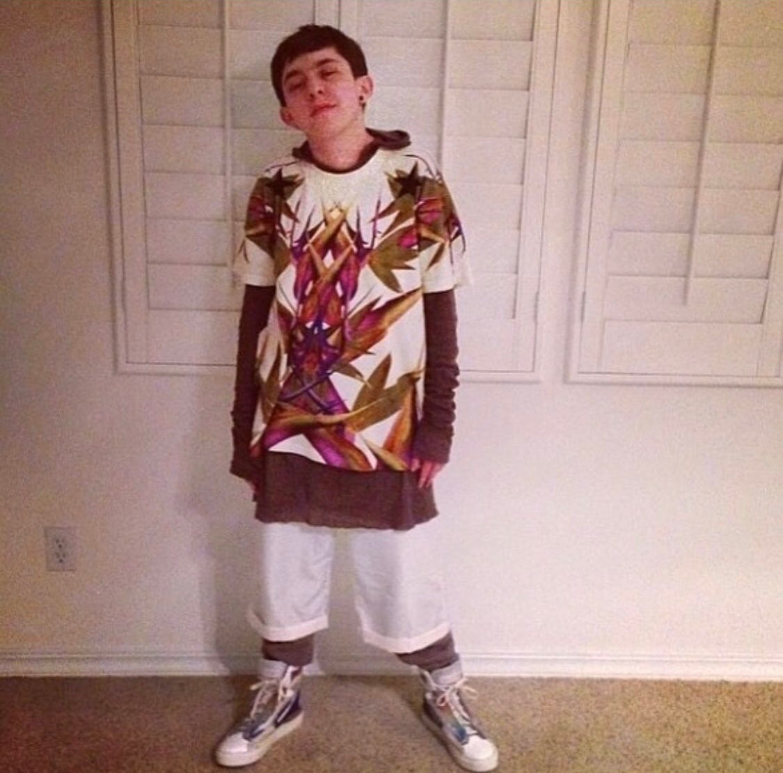 Givenchy S/S 2012 Birds of Paradise Bandana